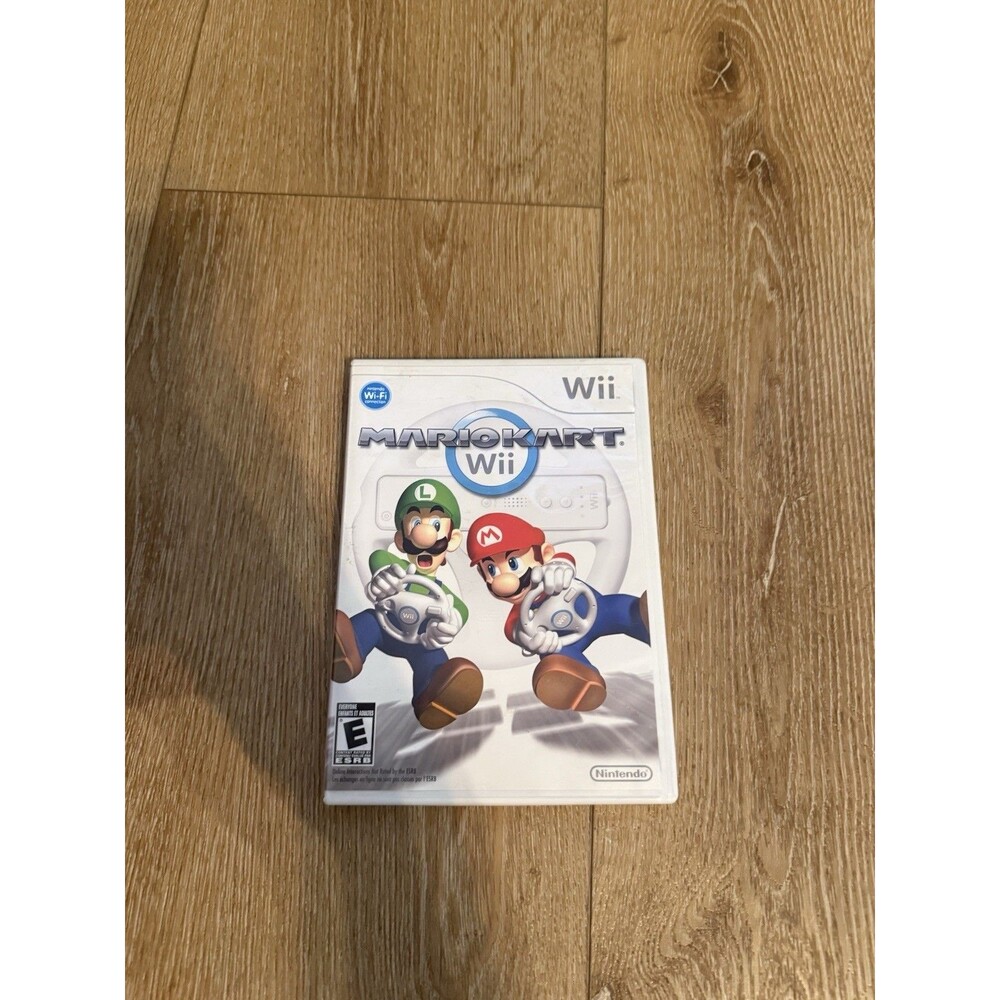 Case and Manual Only NO GAME Mario Kart Wii Nintendo Wii Authentic